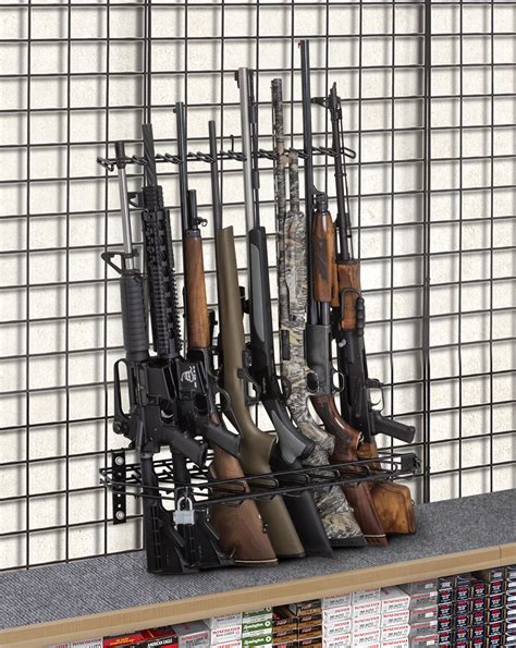 99 Hold Up Displays - Gun Lock Storage and Gun Hanger for Remington Ruger Winchester and More - Heave Duty Steel - Made in USA 42. . Locking gun rack for closet